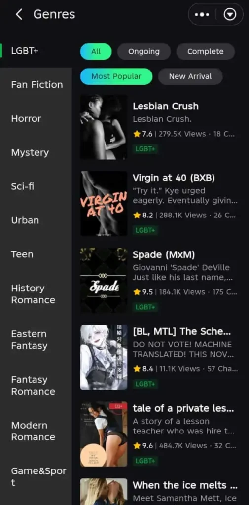 Browse By Genres