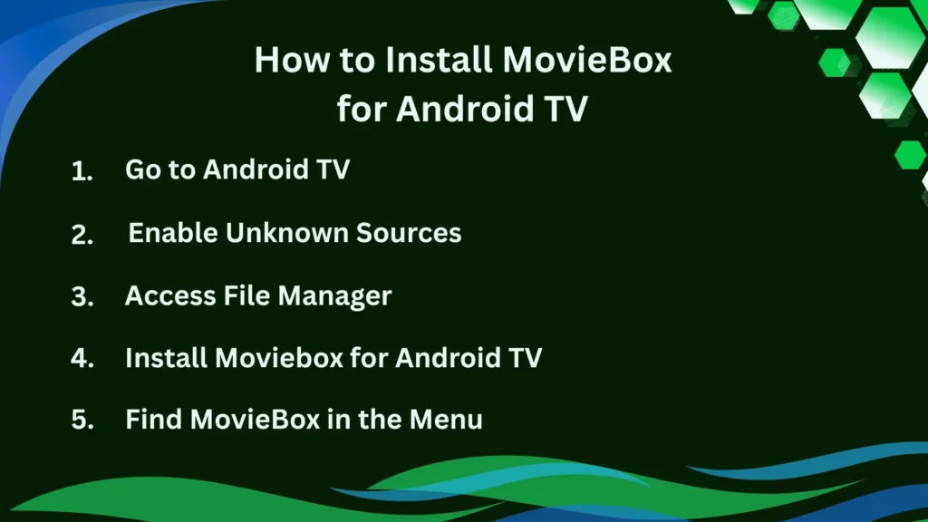 Install MovieBox for Android TV
