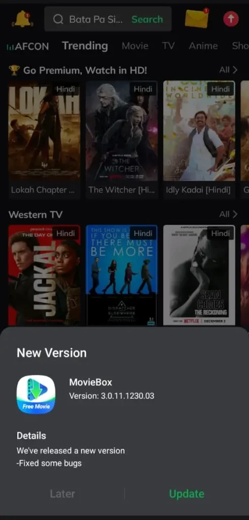 How to Update Moviebox Mod Premium APK