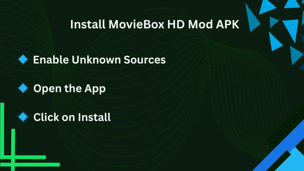 Install MovieBox HD Mod APK
