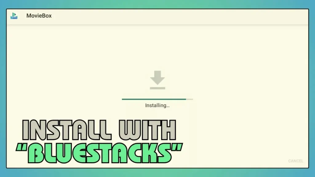Install with BlueStacks