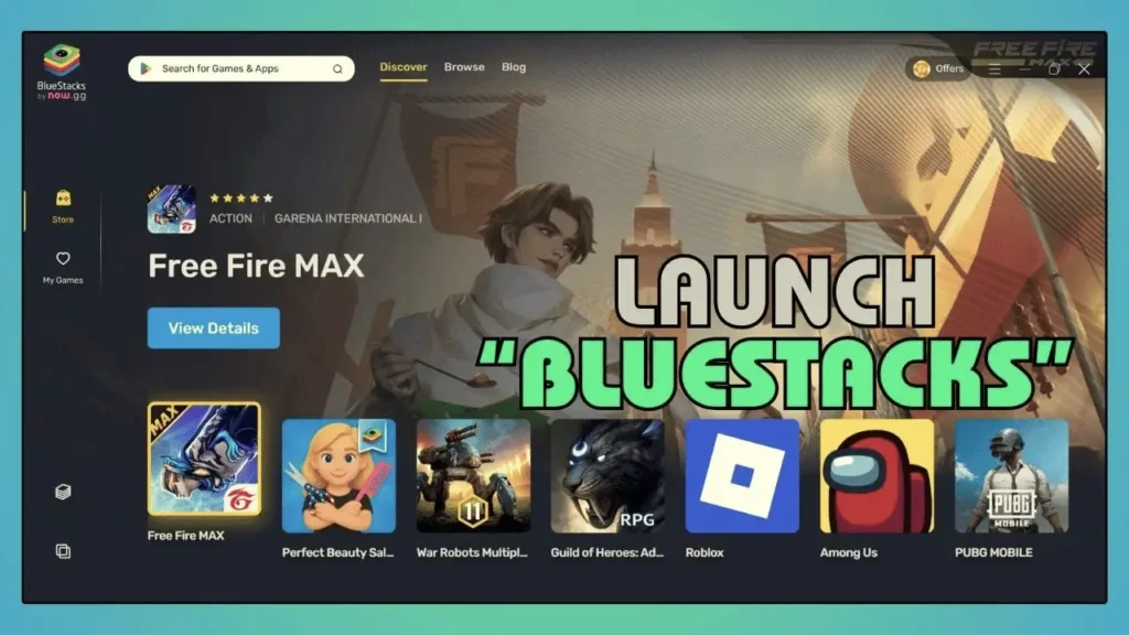 Launch BlueStacks