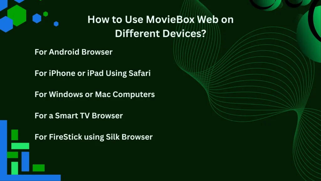 How to Use MovieBox Web on Different Devices?