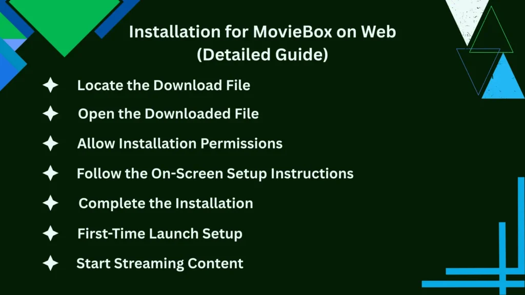 Installation for MovieBox on Web (Detailed Guide)
